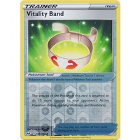 Vitality Band 185/202 SWSH Base Set Reverse Holo Uncommon Trainer Pokemon Card NEAR MINT TCG