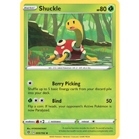 Shuckle 5/192 SWSH Rebel Clash Uncommon Pokemon Card NEAR MINT TCG