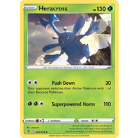 Heracross 6/192 SWSH Rebel Clash Uncommon Pokemon Card NEAR MINT TCG