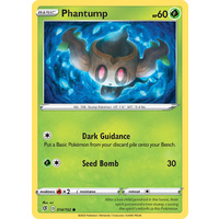 Phantump 14/192 SWSH Rebel Clash Common Pokemon Card NEAR MINT TCG