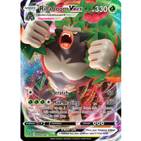 Rillaboom VMAX 18/192 SWSH Rebel Clash Holo Ultra Rare Pokemon Card NEAR MINT TCG