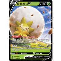 Eldegoss V 19/192 SWSH Rebel Clash Holo Ultra Rare Pokemon Card NEAR MINT TCG