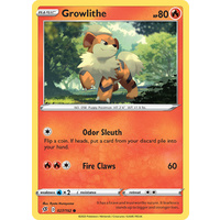 Growlithe 27/192 SWSH Rebel Clash Common Pokemon Card NEAR MINT TCG