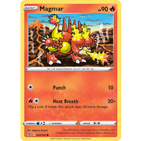 Magmar 29/192 SWSH Rebel Clash Common Pokemon Card NEAR MINT TCG