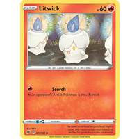 Litwick 31/192 SWSH Rebel Clash Common Pokemon Card NEAR MINT TCG