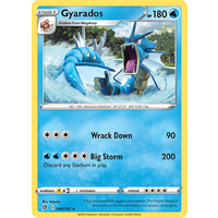 Gyarados 40/192 SWSH Rebel Clash Holo Rare Pokemon Card NEAR MINT TCG