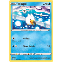 Wingull 41/192 SWSH Rebel Clash Common Pokemon Card NEAR MINT TCG