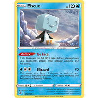 Eiscue 54/192 SWSH Rebel Clash Holo Rare Pokemon Card NEAR MINT TCG