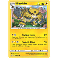 Electivire 59/192 SWSH Rebel Clash Rare Pokemon Card NEAR MINT TCG