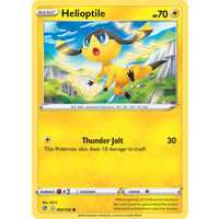 Helioptile 63/192 SWSH Rebel Clash Common Pokemon Card NEAR MINT TCG