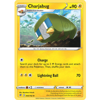 Charjabug 65/192 SWSH Rebel Clash Uncommon Pokemon Card NEAR MINT TCG