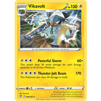 Vikavolt 66/192 SWSH Rebel Clash Holo Rare Pokemon Card NEAR MINT TCG