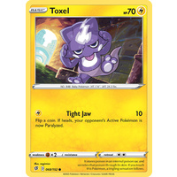 Toxel 68/192 SWSH Rebel Clash Common Pokemon Card NEAR MINT TCG