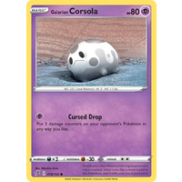Galarian Corsola 78/192 SWSH Rebel Clash Common Pokemon Card NEAR MINT TCG