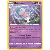 Hatterene 85/192 SWSH Rebel Clash Holo Rare Pokemon Card NEAR MINT TCG