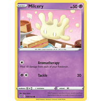 Milcery 86/192 SWSH Rebel Clash Common Pokemon Card NEAR MINT TCG