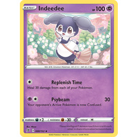 Indeedee 88/192 SWSH Rebel Clash Uncommon Pokemon Card NEAR MINT TCG