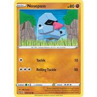 Nosepass 96/192 SWSH Rebel Clash Common Pokemon Card NEAR MINT TCG