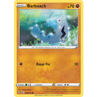 Barboach 99/192 SWSH Rebel Clash Common Pokemon Card NEAR MINT TCG