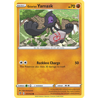 Galarian Yamask 101/192 SWSH Rebel Clash Common Pokemon Card NEAR MINT TCG