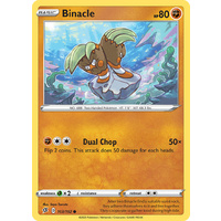 Binacle 103/192 SWSH Rebel Clash Common Pokemon Card NEAR MINT TCG