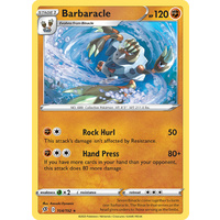 Barbaracle 104/192 SWSH Rebel Clash Rare Pokemon Card NEAR MINT TCG