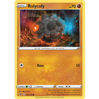 Rolycoly 105/192 SWSH Rebel Clash Common Pokemon Card NEAR MINT TCG