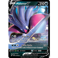 Malamar V 121/192 SWSH Rebel Clash Holo Ultra Rare Pokemon Card NEAR MINT TCG