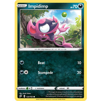 Impidimp 123/192 SWSH Rebel Clash Common Pokemon Card NEAR MINT TCG