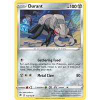 Durant 132/192 SWSH Rebel Clash Uncommon Pokemon Card NEAR MINT TCG