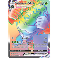 Rillaboom VMAX 193/192 SWSH Rebel Clash Holo Hyper Rainbow Rare Full Art Pokemon Card NEAR MINT TCG