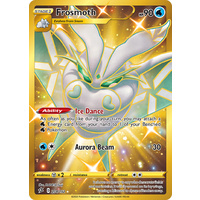 Frosmoth 204/192 SWSH Rebel Clash Holo Gold Secret Rare Full Art Pokemon Card NEAR MINT TCG