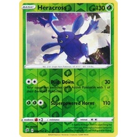 Heracross 6/192 SWSH Rebel Clash Reverse Holo Uncommon Pokemon Card NEAR MINT TCG