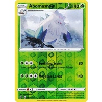 Abomasnow 13/192 SWSH Rebel Clash Reverse Holo Rare Pokemon Card NEAR MINT TCG