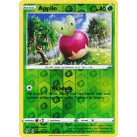 Applin 21/192 SWSH Rebel Clash Reverse Holo Common Pokemon Card NEAR MINT TCG