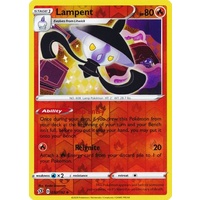 Lampent 32/192 SWSH Rebel Clash Reverse Holo Uncommon Pokemon Card NEAR MINT TCG