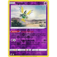 Sigilyph 80/192 SWSH Rebel Clash Reverse Holo Rare Pokemon Card NEAR MINT TCG