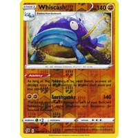 Whiscash 100/192 SWSH Rebel Clash Reverse Holo Rare Pokemon Card NEAR MINT TCG