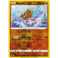 Binacle 103/192 SWSH Rebel Clash Reverse Holo Common Pokemon Card NEAR MINT TCG