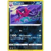 Morgrem 124/192 SWSH Rebel Clash Reverse Holo Uncommon Pokemon Card NEAR MINT TCG