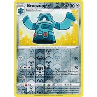 Bronzong 130/192 SWSH Rebel Clash Reverse Holo Uncommon Pokemon Card NEAR MINT TCG