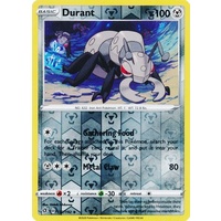 Durant 132/192 SWSH Rebel Clash Reverse Holo Uncommon Pokemon Card NEAR MINT TCG