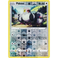 Pidove 143/192 SWSH Rebel Clash Reverse Holo Common Pokemon Card NEAR MINT TCG