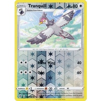 Tranquill 144/192 SWSH Rebel Clash Reverse Holo Uncommon Pokemon Card NEAR MINT TCG
