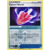 Cursed Shovel 157/192 SWSH Rebel Clash Reverse Holo Uncommon Trainer Pokemon Card NEAR MINT TCG