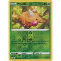 Weedle 1/185 Vivid Voltage Reverse Holo Common Pokemon Card NEAR MINT TCG