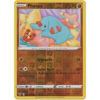 Phanphy 86/185 Vivid Voltage Reverse Holo Common Pokemon Card NEAR MINT TCG