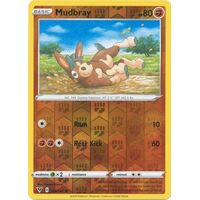 Mudbray 96/185 Vivid Voltage Reverse Holo Common Pokemon Card NEAR MINT TCG