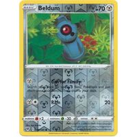 Beldum 116/185 Vivid Voltage Reverse Holo Common Pokemon Card NEAR MINT TCG