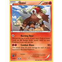 Entei 14/98 XY Ancient Origins Rare Pokemon Card NEAR MINT TCG